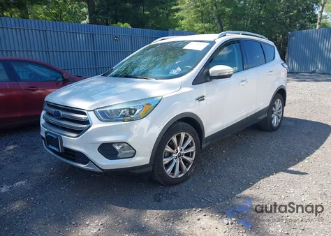 2017 Ford Escape Titanium from USA, damaged, VIN 1FMCU0JD9HUD48267